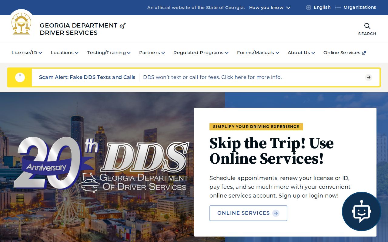 Brooks County traffic court record and Georgia DDS distinction